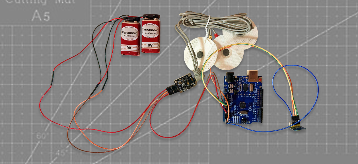 EMG and IMU circuit connections