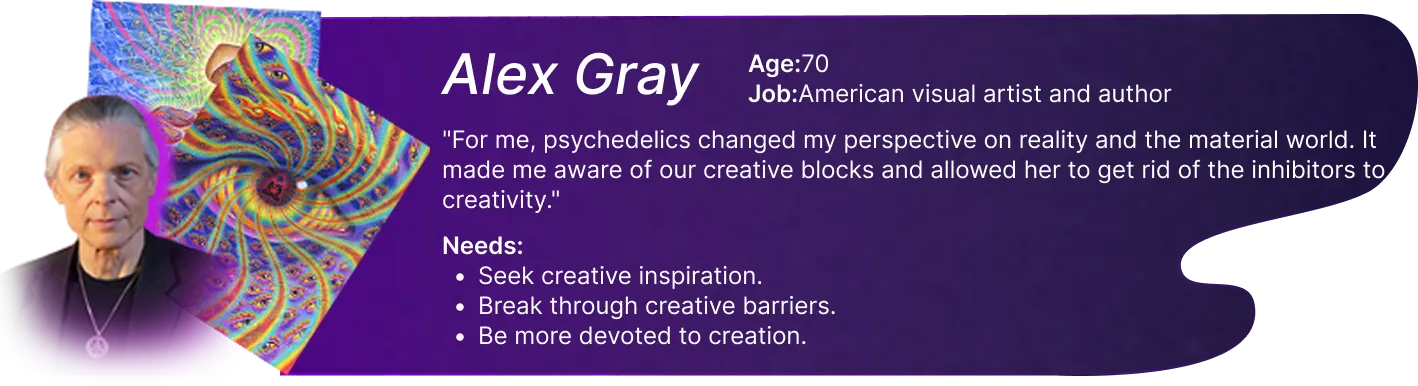 Alex Gray persona