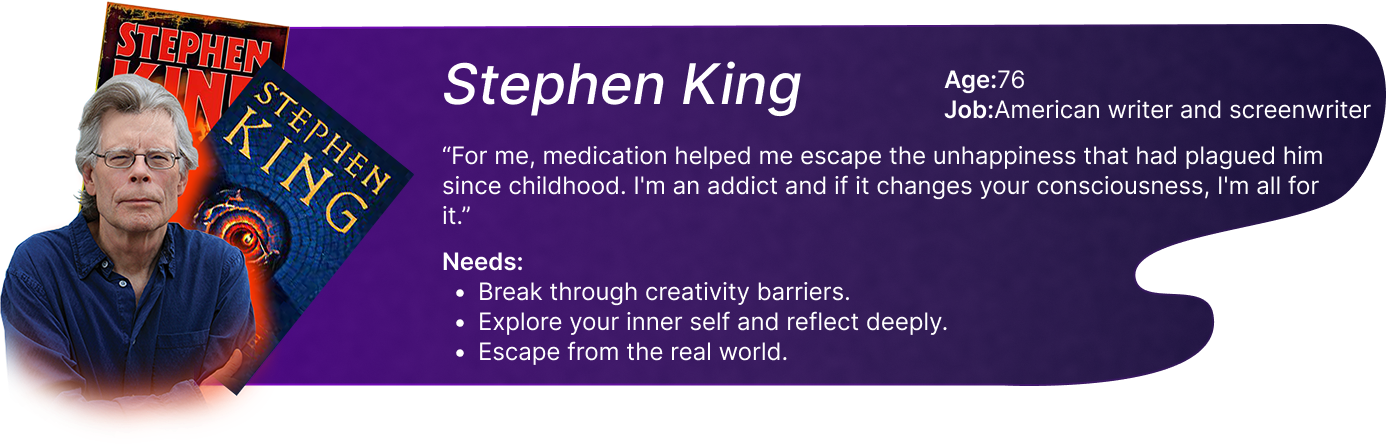 Stephen King persona