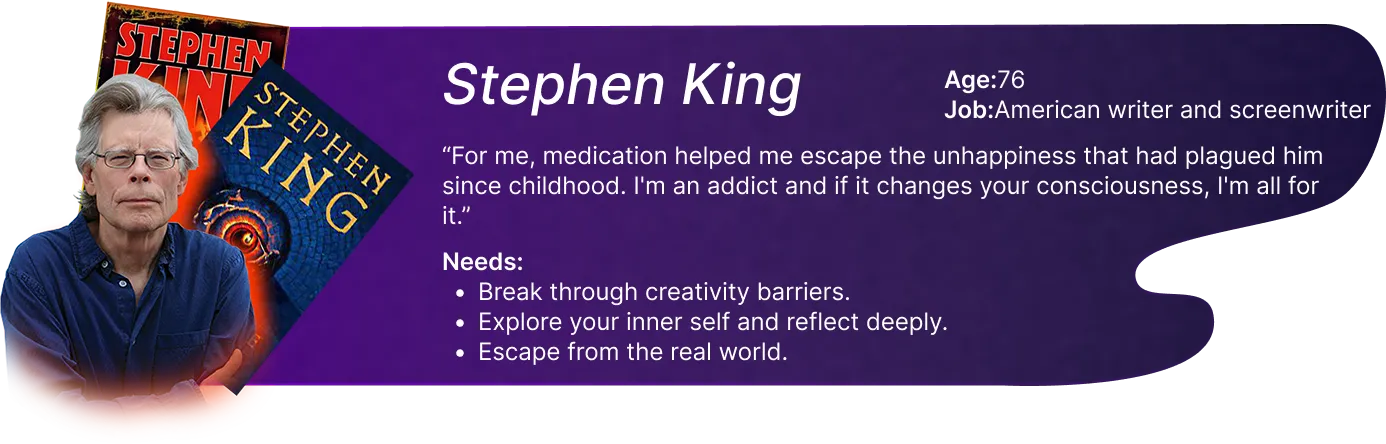 Stephen King persona