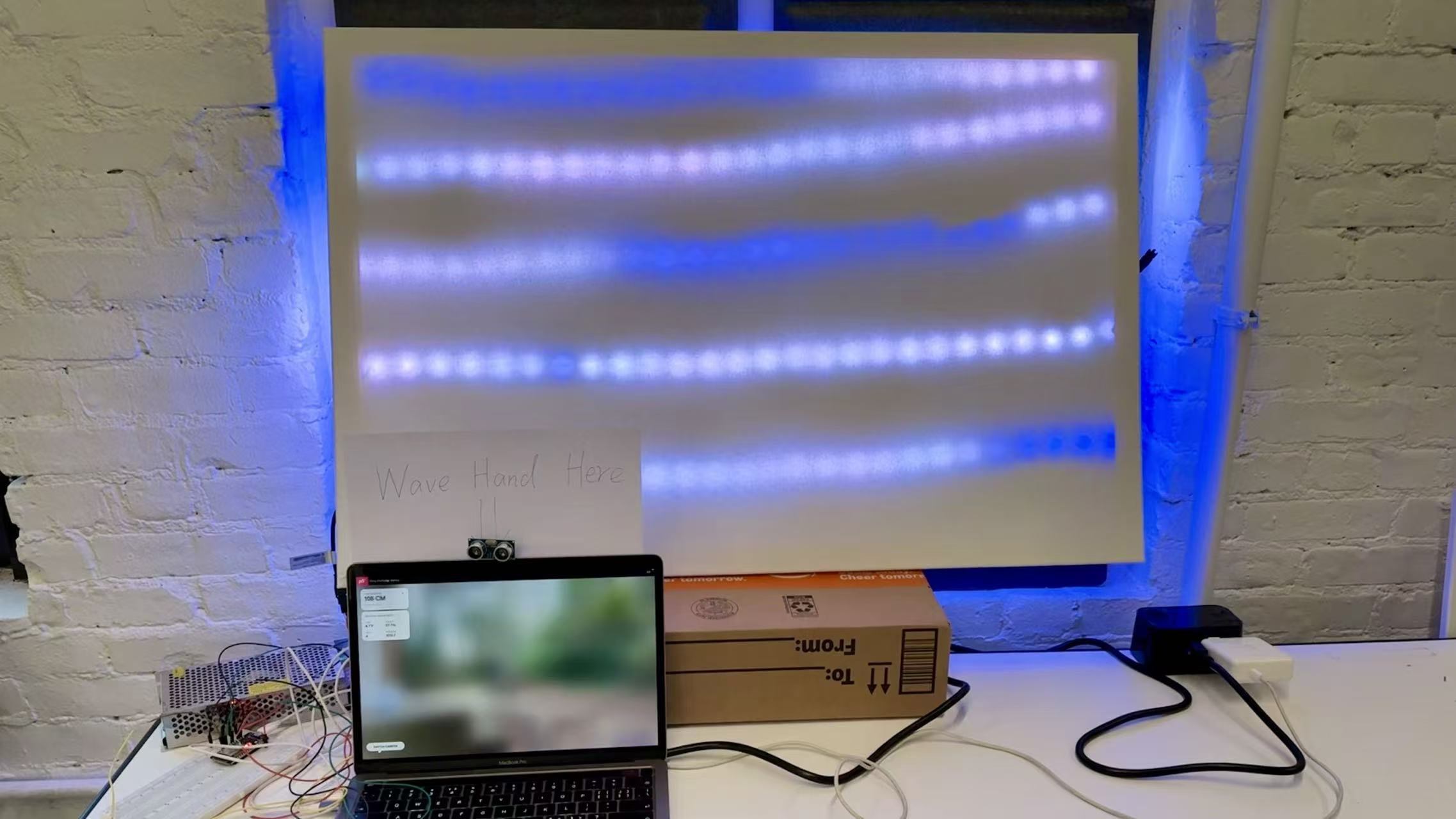 Air Tapestry installation