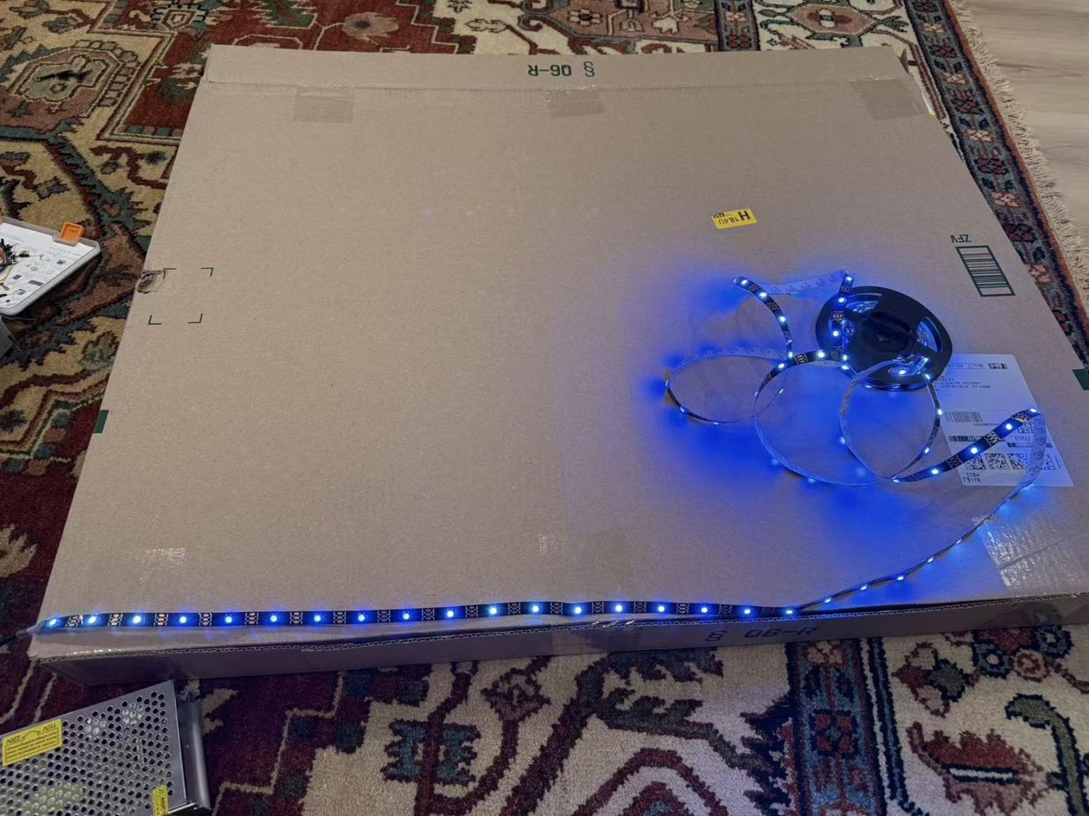 LED matrix installation